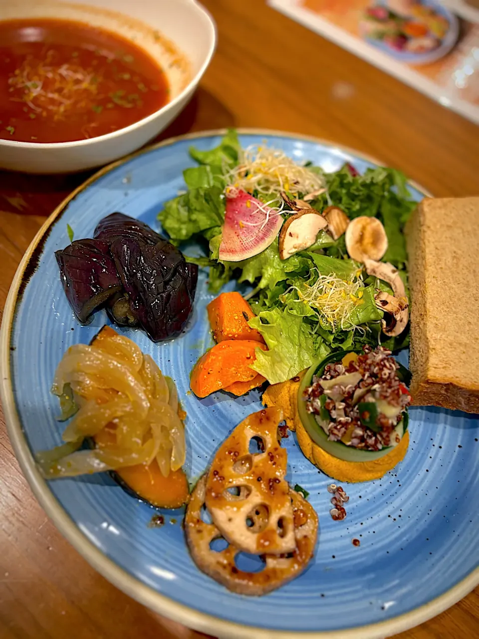 デリとスープのランチプレート|MIEKO 沼澤三永子さん