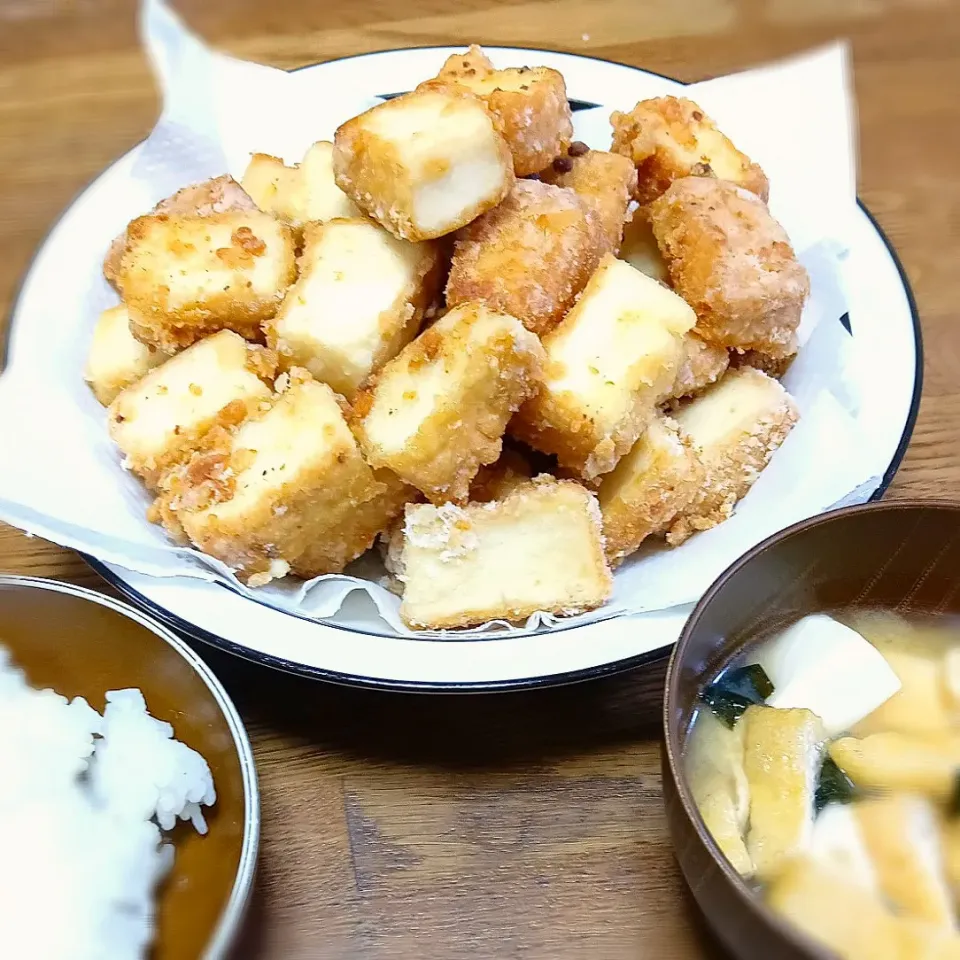 厚揚げのカリカリ✨|まなみさん