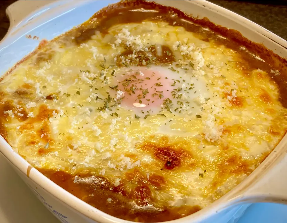 過日のランチ  「焼きカレー」|mottoさん