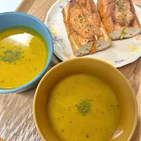 かぼちゃのポタージュ🎃|＊みお＊さん