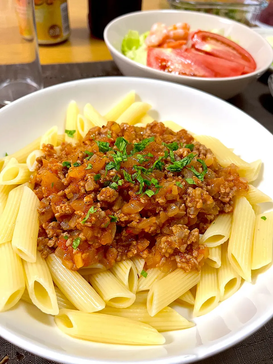 ペンネミートソース|あかちさん