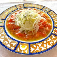 サーモンカルパッチョ|薪clubさん