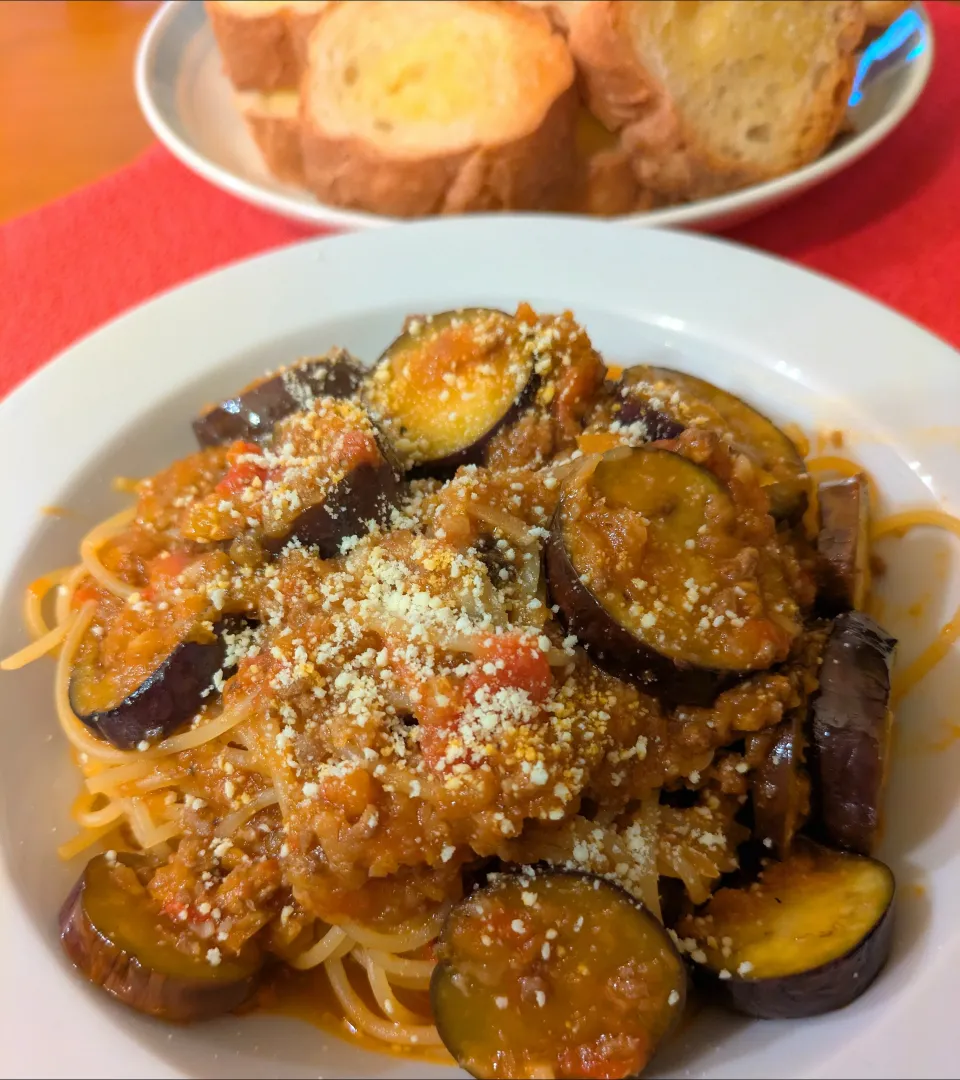 ☆アラビアータスパゲッティ　☆バケット|chikakoさん