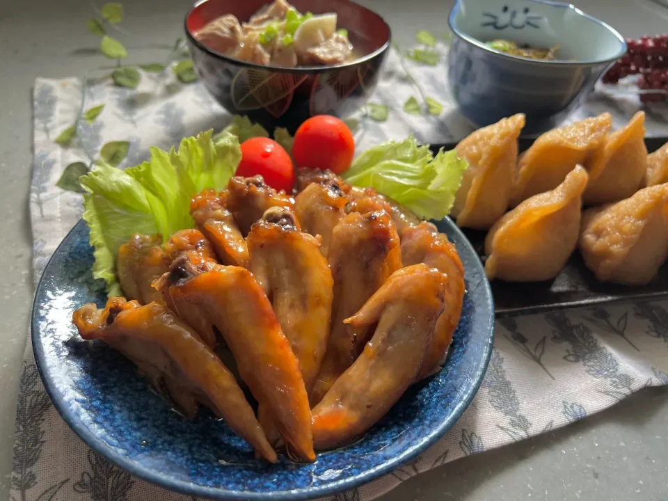 「手羽先の先の照煮」|バシュランさん