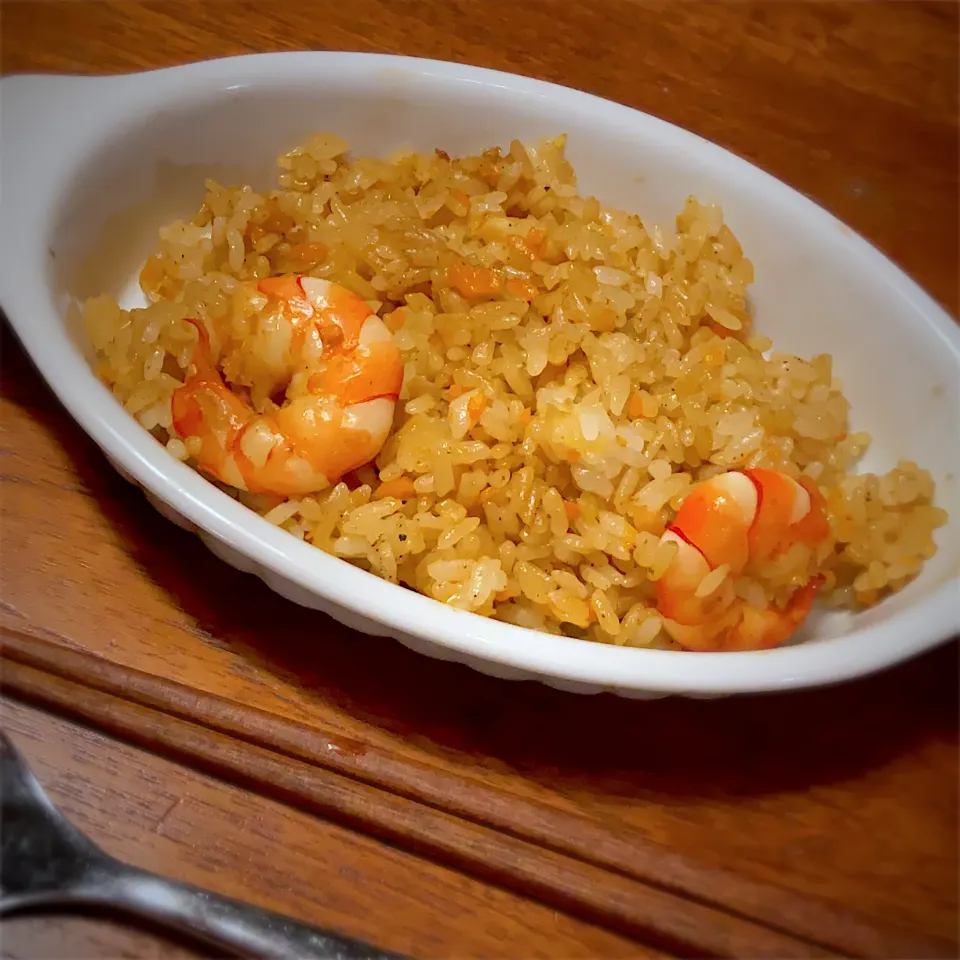 カレー風味のエビピラフ|ミコさん