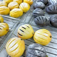 ミルクハース（かぼちゃ&きなこ黒豆クリーム、ブラックココア&ビターチョコクリーム）|Kazuya Miyukiさん