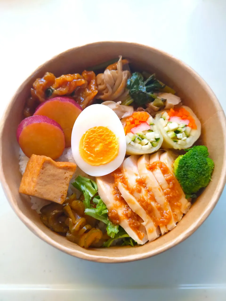 蒸し鶏のお弁当|C.Sさん