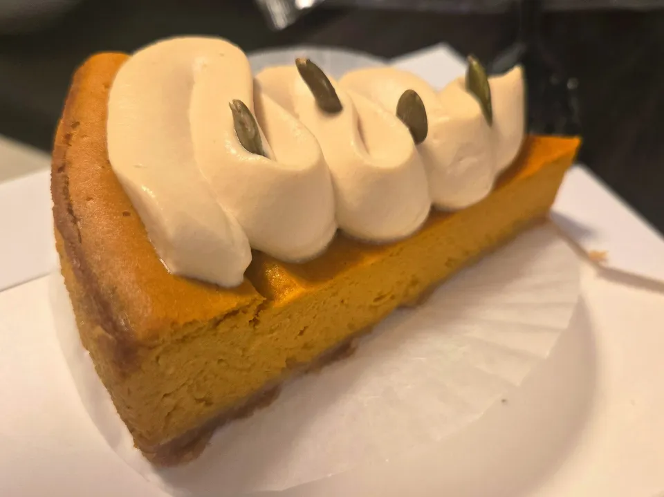 カボチャのチーズケーキ|しあるさん