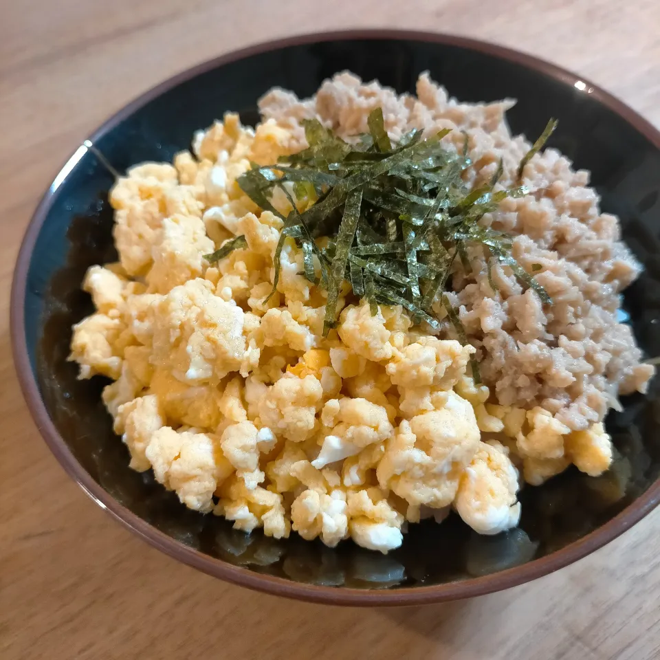 甘酒そぼろ二色丼|ゆうこさん