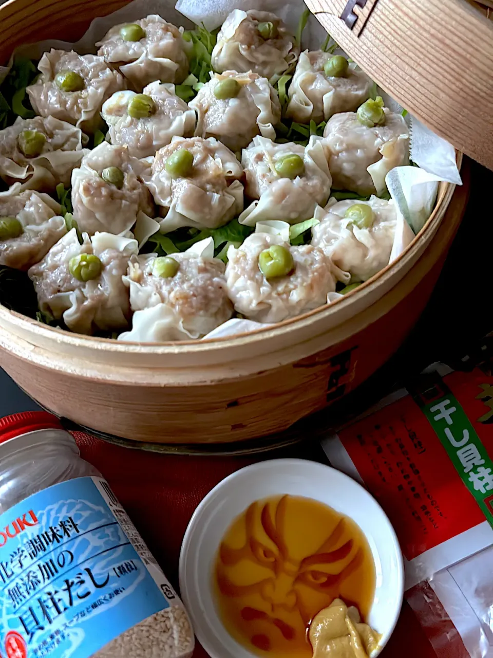 帆立シュウマイ ~貝柱だし|とんちんさん