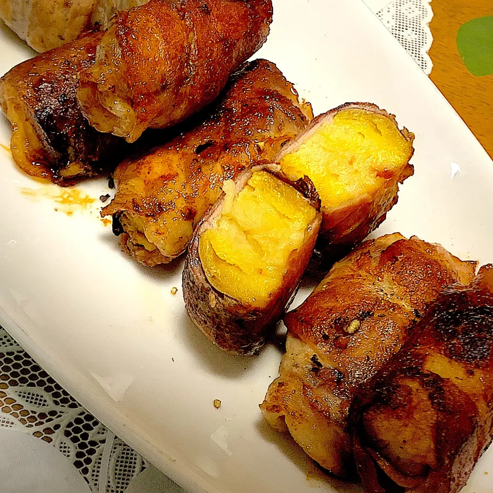 焼き芋の豚巻き|Yuko Kobayashiさん