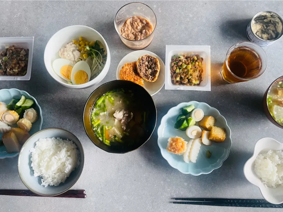 20250928🍚我が家の朝ごはん🍙|akiyo22さん