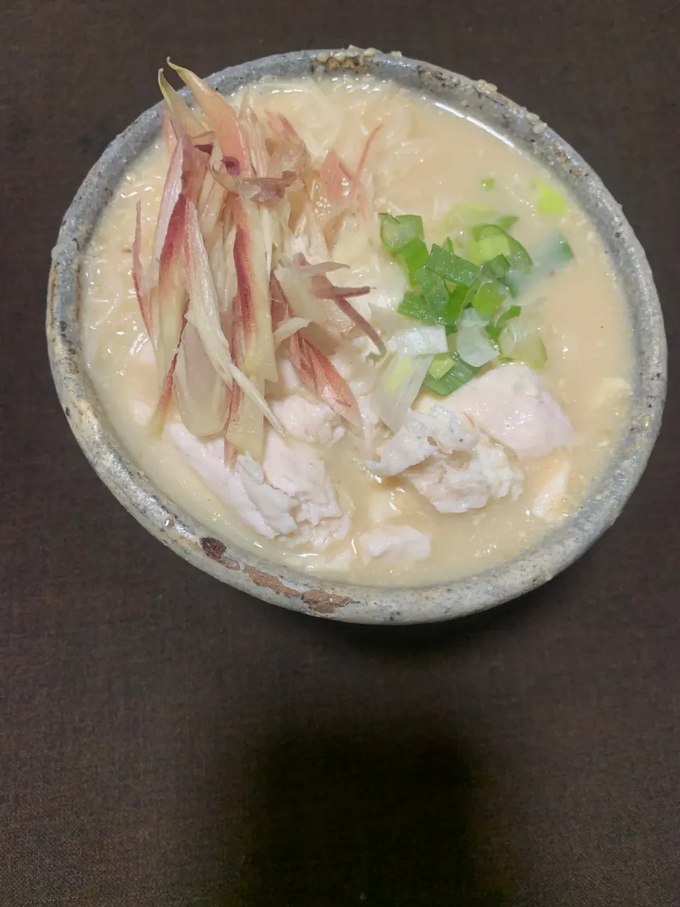 地鶏だし胡麻みそ豆乳そうめん|KimaLABOさん