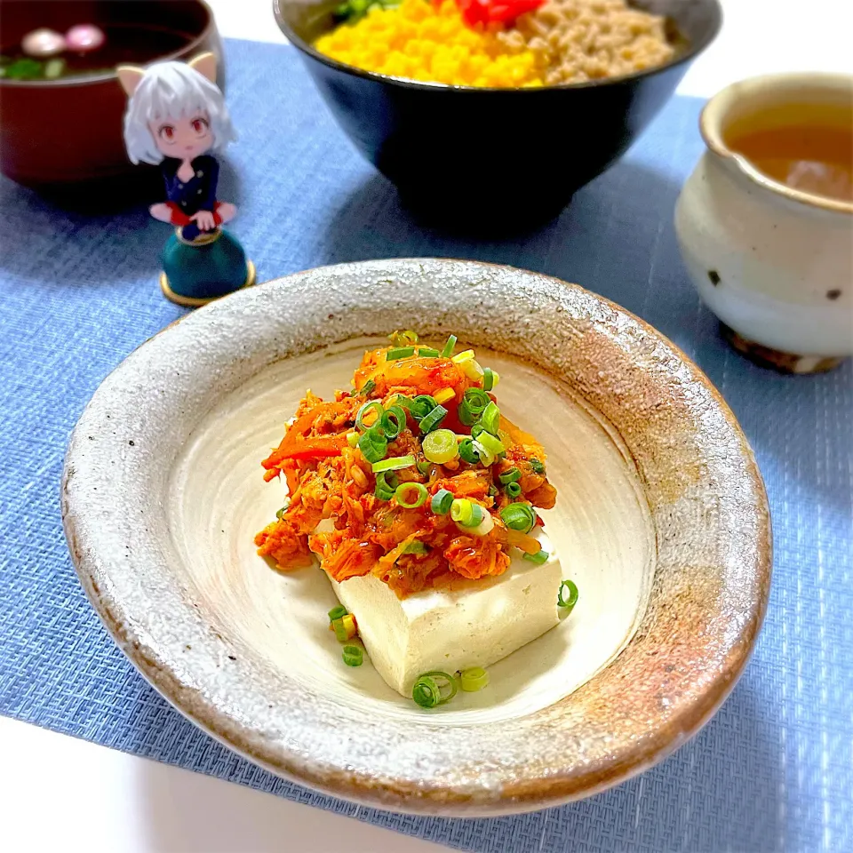 ツナキムチ冷奴|アルティッチョさん