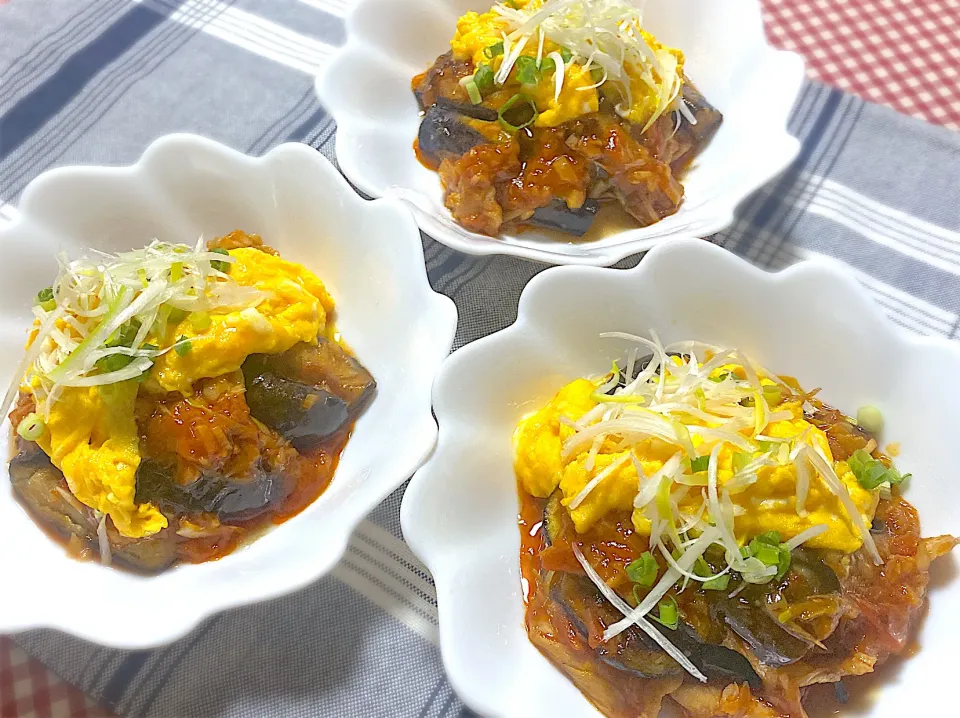 豚肉と茄子のチリソース炒め|eiyadeさん