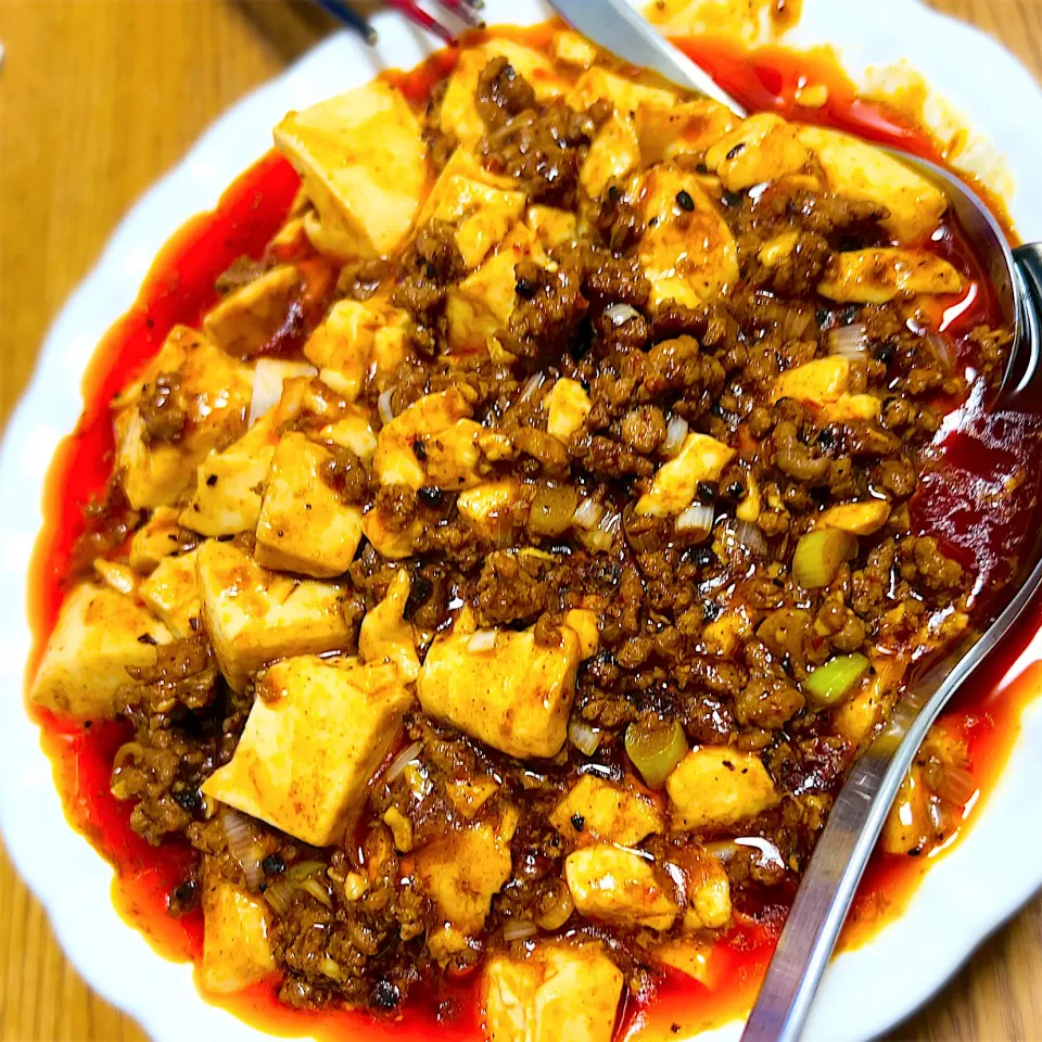 ”麻婆豆冨”＠ 自宅飯|平大さん