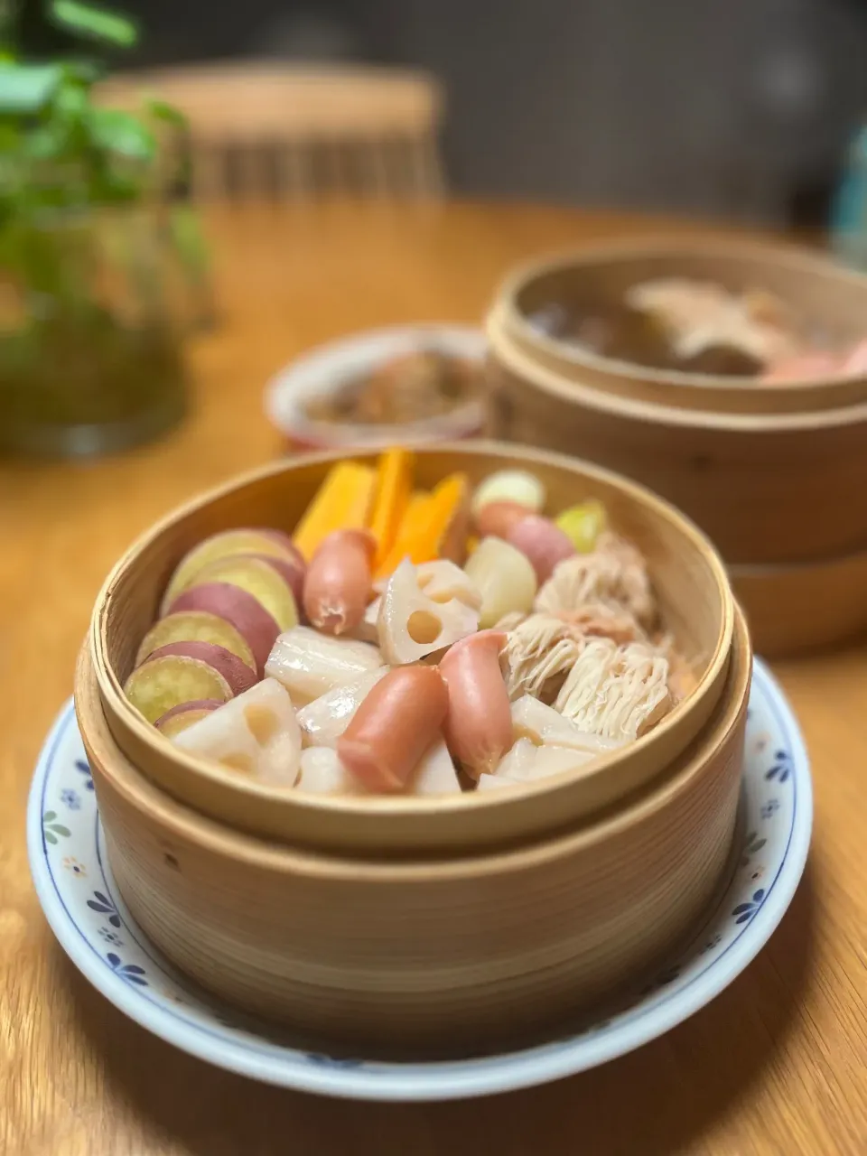 9/27の夕食　蒸し野菜|yoneさん