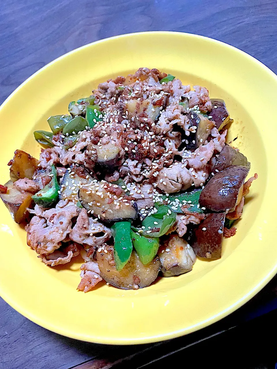 なす🍆ピーマン炒め🫑|はぴはぴ005さん