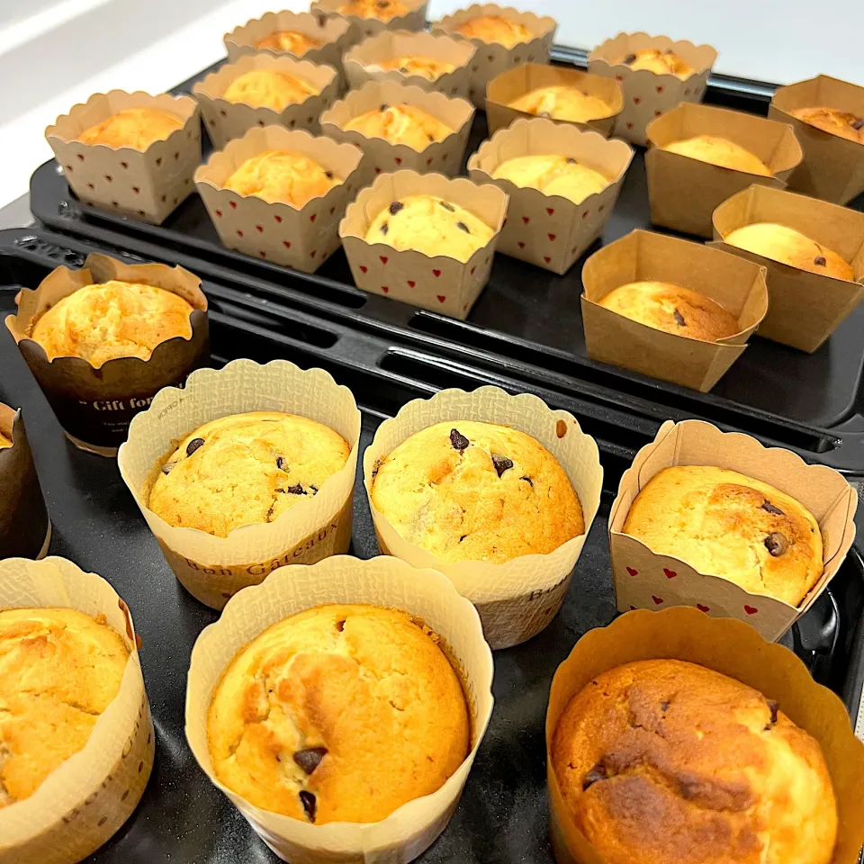 バナナチョコチップマフィン🧁|たーたさん