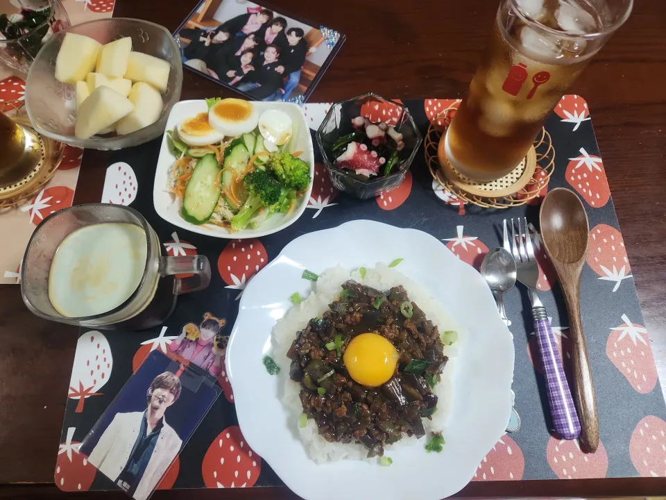茄子とひき肉のキーマカレー|aiさん
