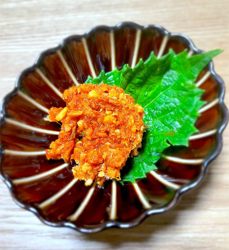 鮭とニンニク辣油|藤田 まり子さん