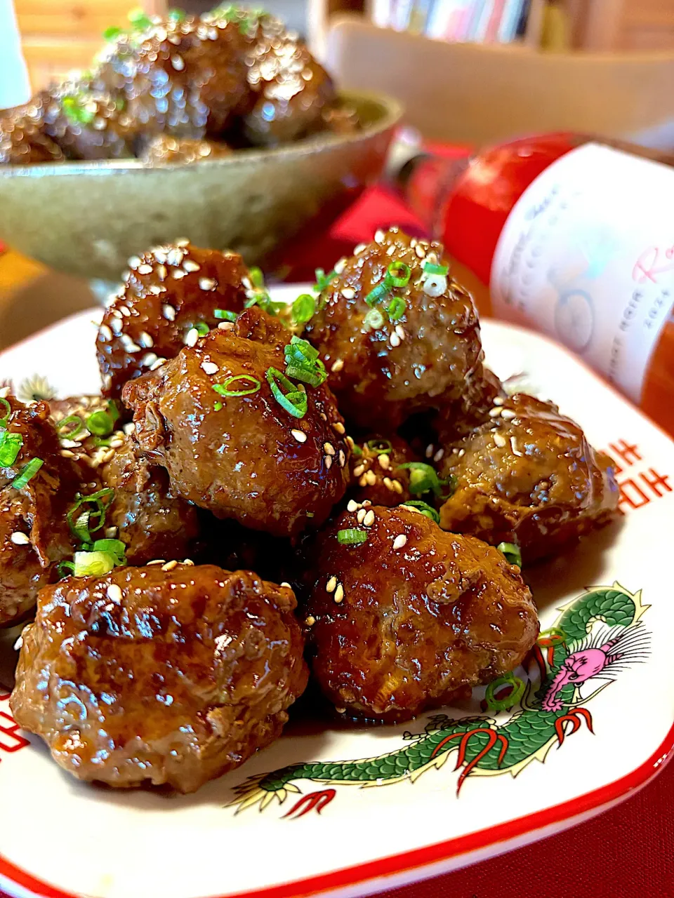 肉団子の甘酢あん|おかちさん