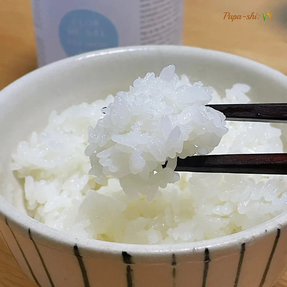 新米　〜究極の"おいしい世界ごはん"（日本🇯🇵）だね😊|パパ氏さん