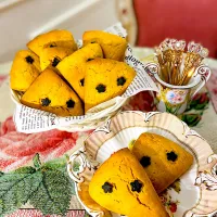 🎃 Pumpkin scones 🎃|🐶dekochoro🐶さん