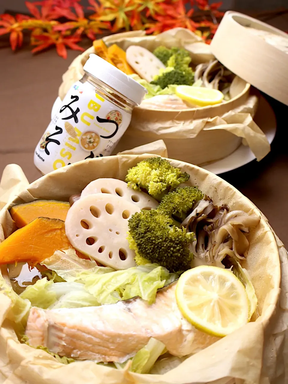 鮭といろいろ野菜のせいろ蒸し|めいめいさん