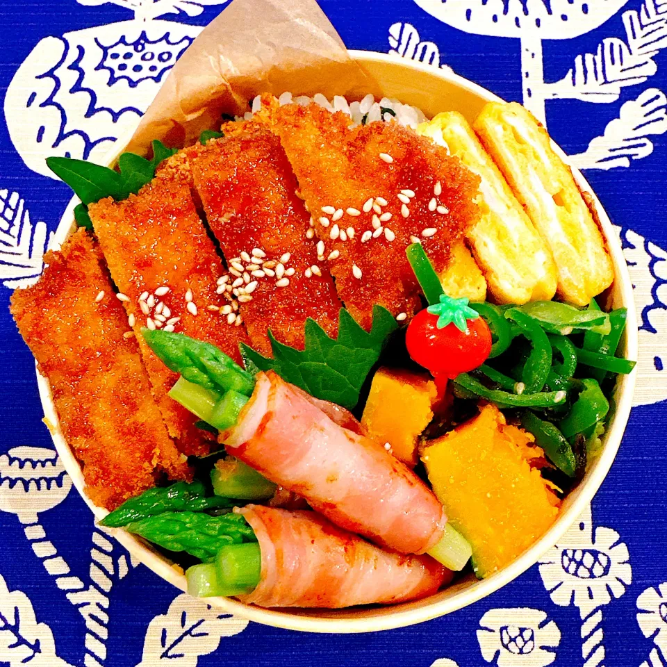 2025.9.29 ソースカツ丼弁当|maicoooさん