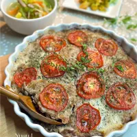 トマトチーズミートローフ