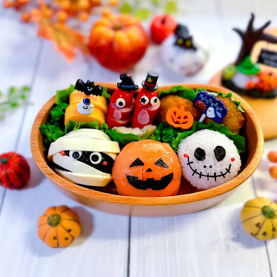 ハロウィンおにぎり弁当|sachikoさん