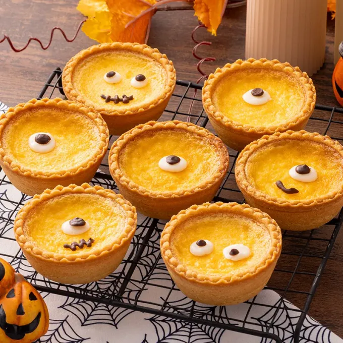 ハロウィンエッグタルト|タカナシ乳業さん