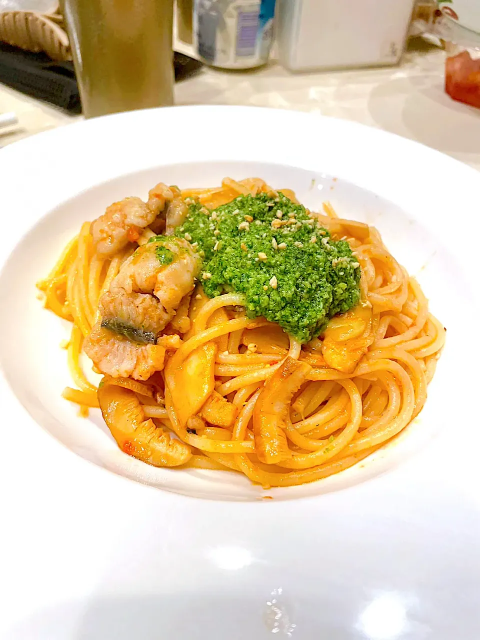 松茸と鱧のパスタ|yosukeさん