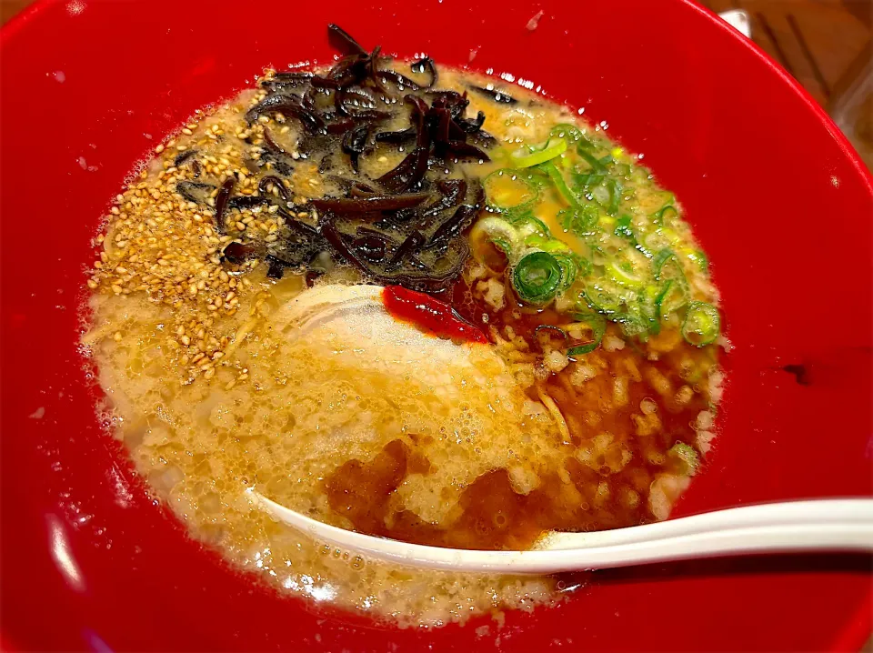 一風堂　赤丸|ももみさん