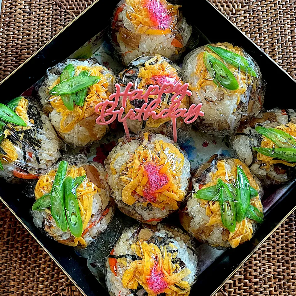 持ち寄りBDP混ぜご飯おにぎり|ヘルペイさん