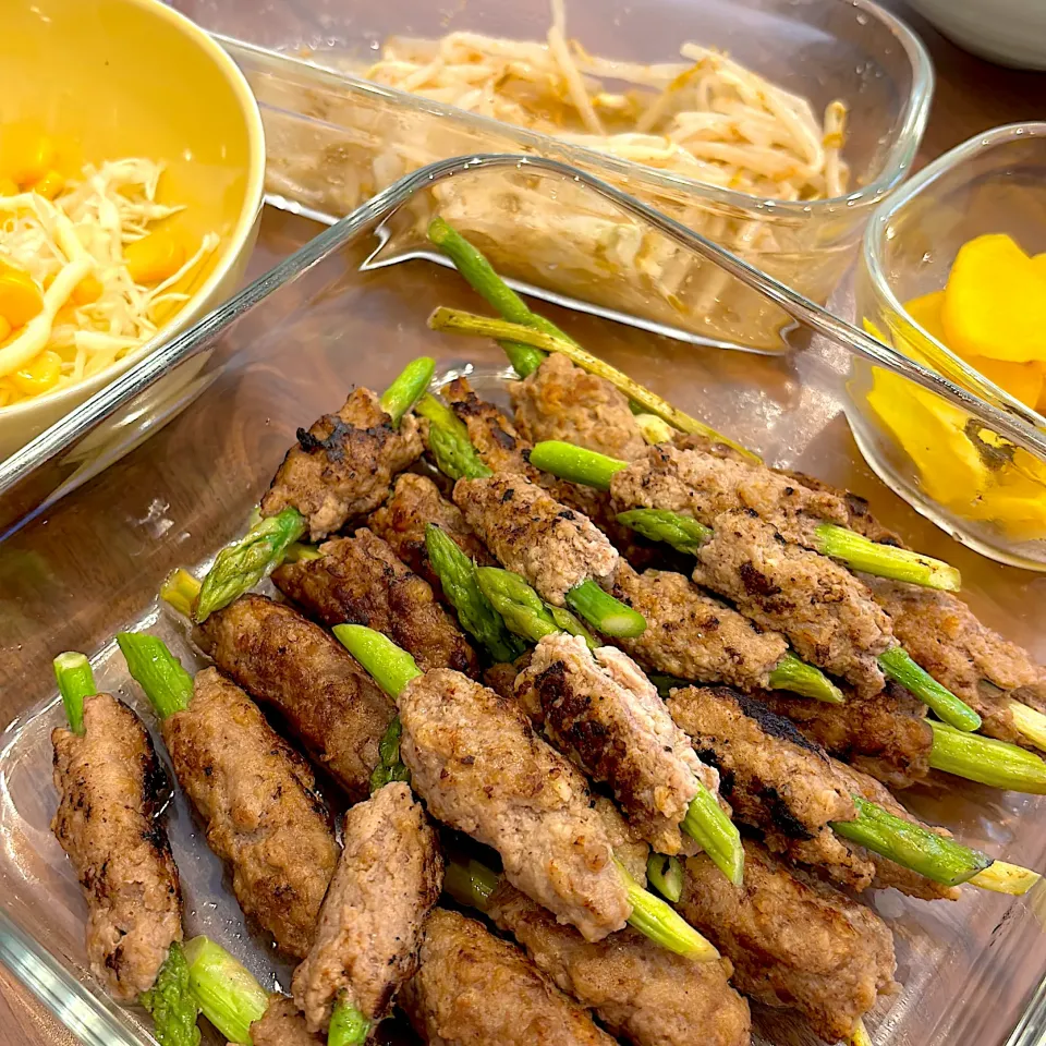 9/29アスパラつくね|chiiiiikaさん