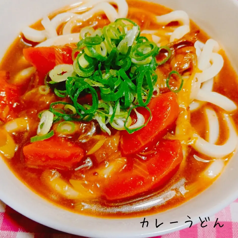 うまつゆで簡単♬カレーうどん|あんみっちゃんさん