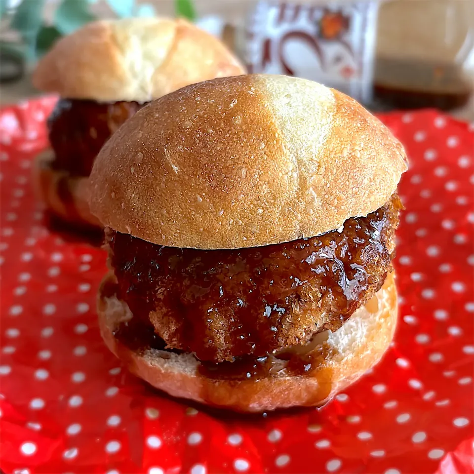 キャベツメンチカツサンド|みずほさん