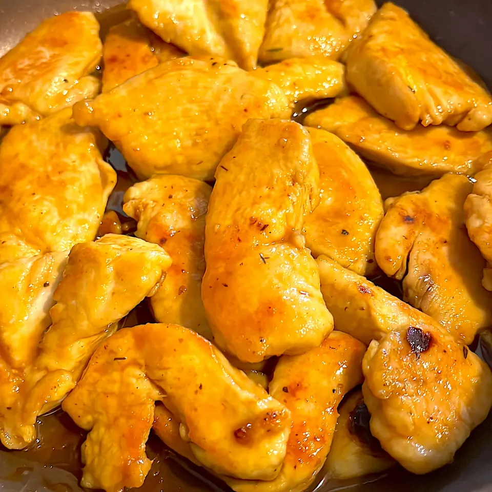 鶏胸肉(糀パウダー下味)の和風バルサミコソース|pranzoさん