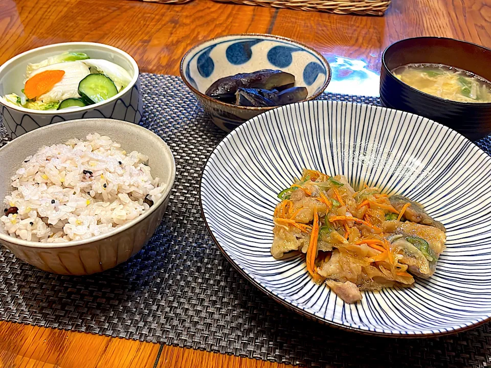 鯵の南蛮漬けと茄子の揚げ浸し|kanonnさん