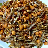 花生🥜小鱼炒め|明月さん