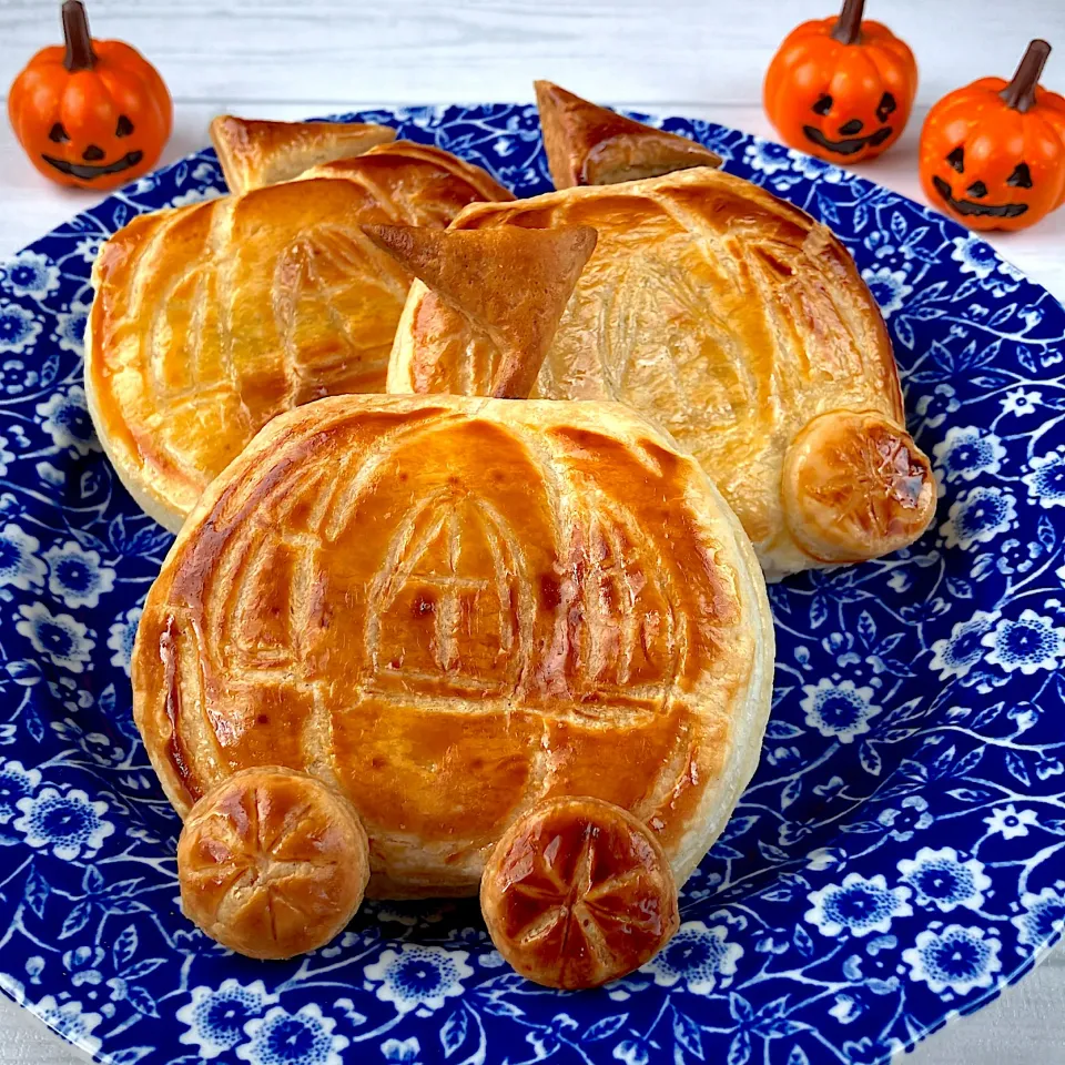 シンデレラと食べたい♪かぼちゃパイ|紅茶とお菓子と時々ごはんさん