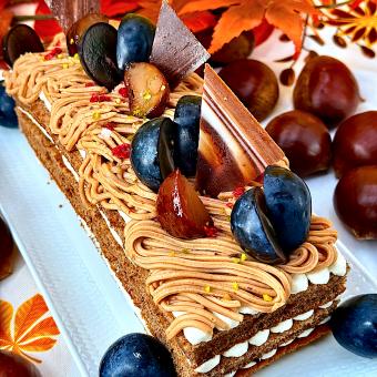 モンブラン＆ナガノパープル ショートケーキ