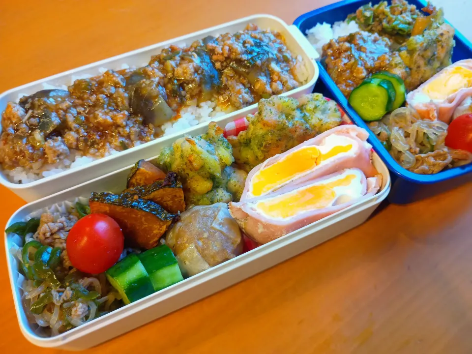 次男・私弁当|tamagomagomagoさん