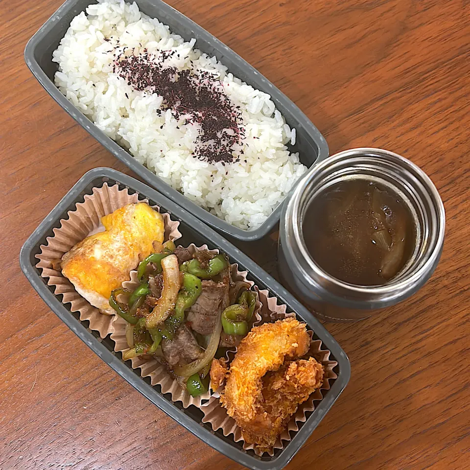 2025.9.30 高3息子弁当|こうれい母さん