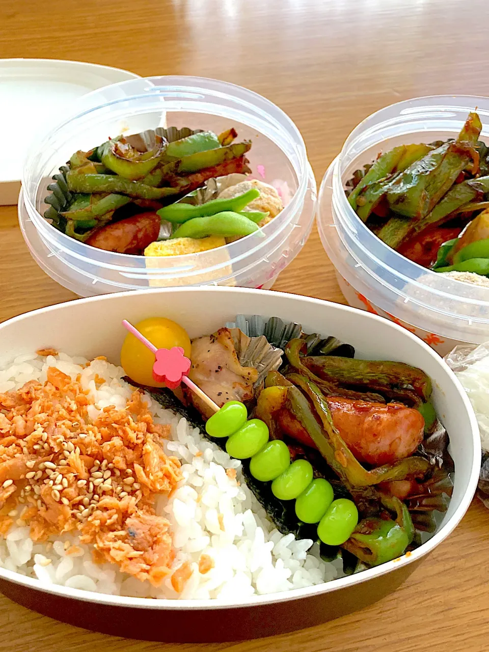 ウインナーとピーマンのケチャップ炒め🫑|花🍀さん