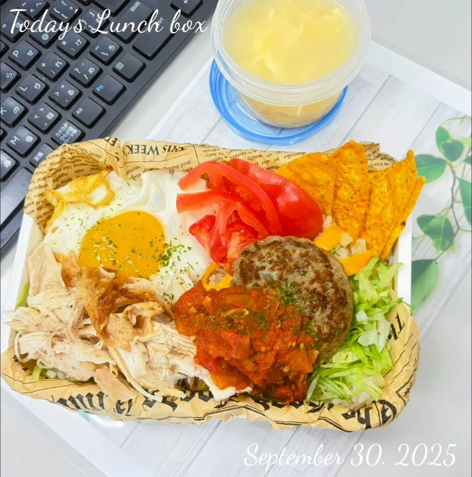 🐓ロティサリーチキンのTACO RICE風🇲🇽|TakeBooさん