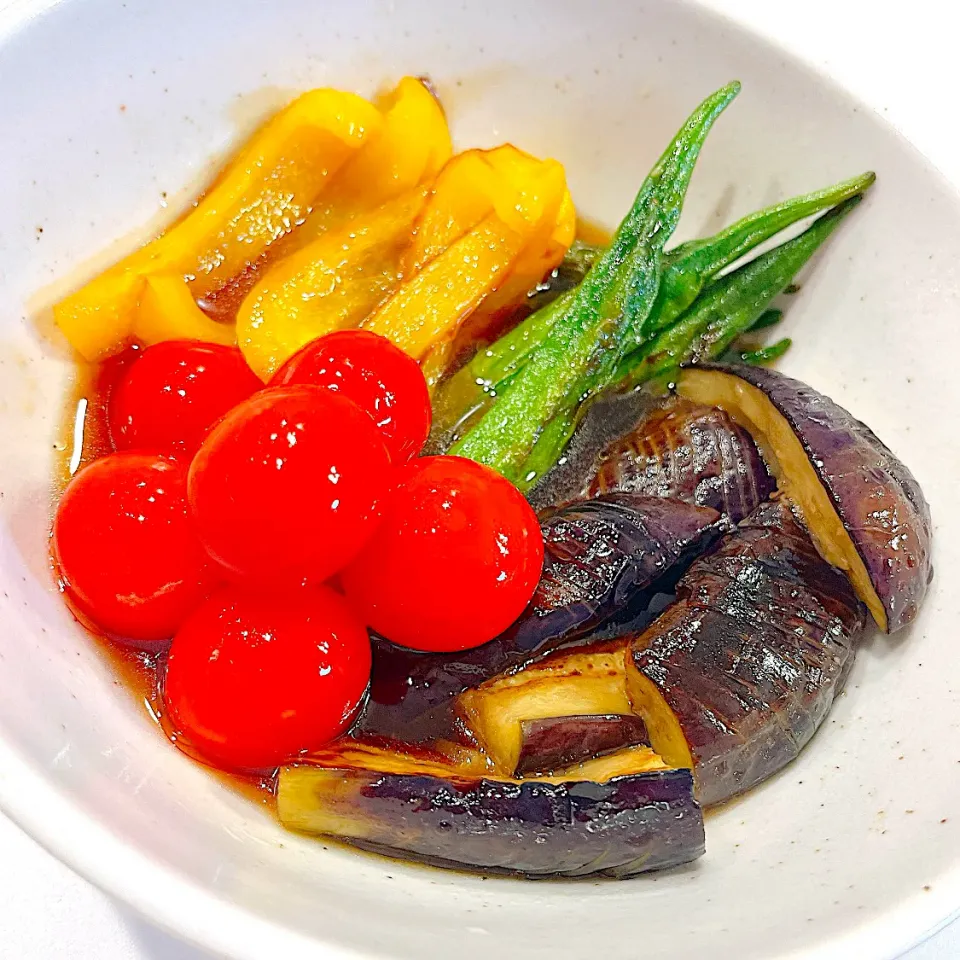 夏野菜の焼きびたし|mico☺︎さん
