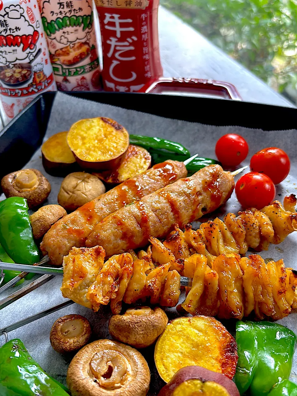 ケバブ風串焼き|とんちんさん